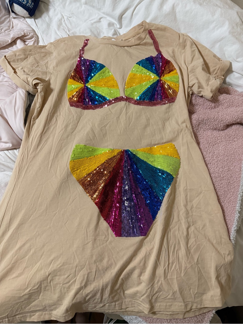 Queen of Sparkles Swim Coverup